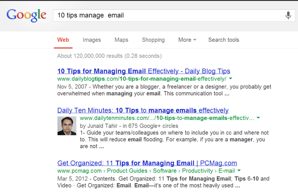 10 tips to manage emails
