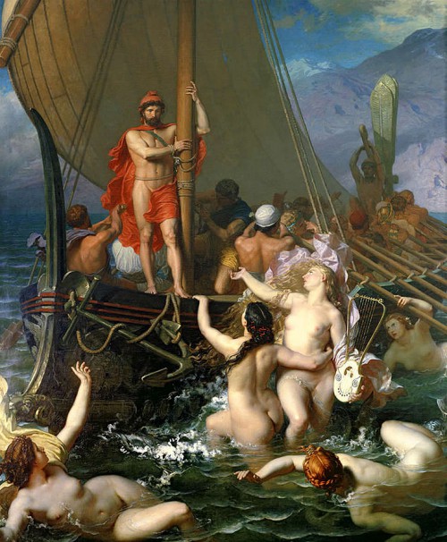 «Ulysses And The Sirens by Léon Belly» de Léon Belly - Léon Belly (1827–1877). Disponible bajo la licencia Public domain vía Wikimedia Commons - http://commons.wikimedia.org/wiki/File:Ulysses_And_The_Sirens_by_L%C3%A9on_Belly.jpg#mediaviewer/Archivo:Ulysses_And_The_Sirens_by_L%C3%A9on_Belly.jpg