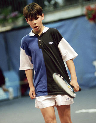 nadal de joven