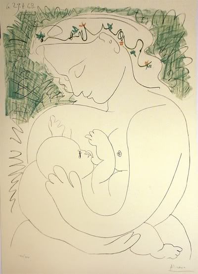 Picasso - maternidad